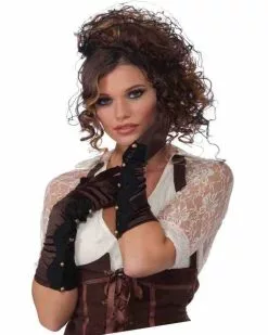 Steampunk Scalloped Gloves