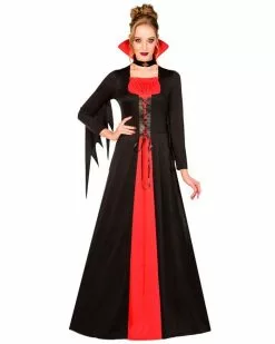 Classic Vampire Halloween Womens Costume