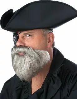 The Captain Costume Beard -Men's Costumes Sales 70097 pirate beard wig
