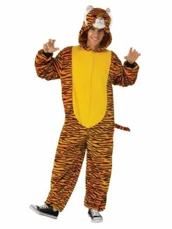 Tiger Furry Onesie Adult Costume -Men's Costumes Sales 701067 1