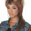 Brown The Femullet Adult Wig -Men's Costumes Sales 70951
