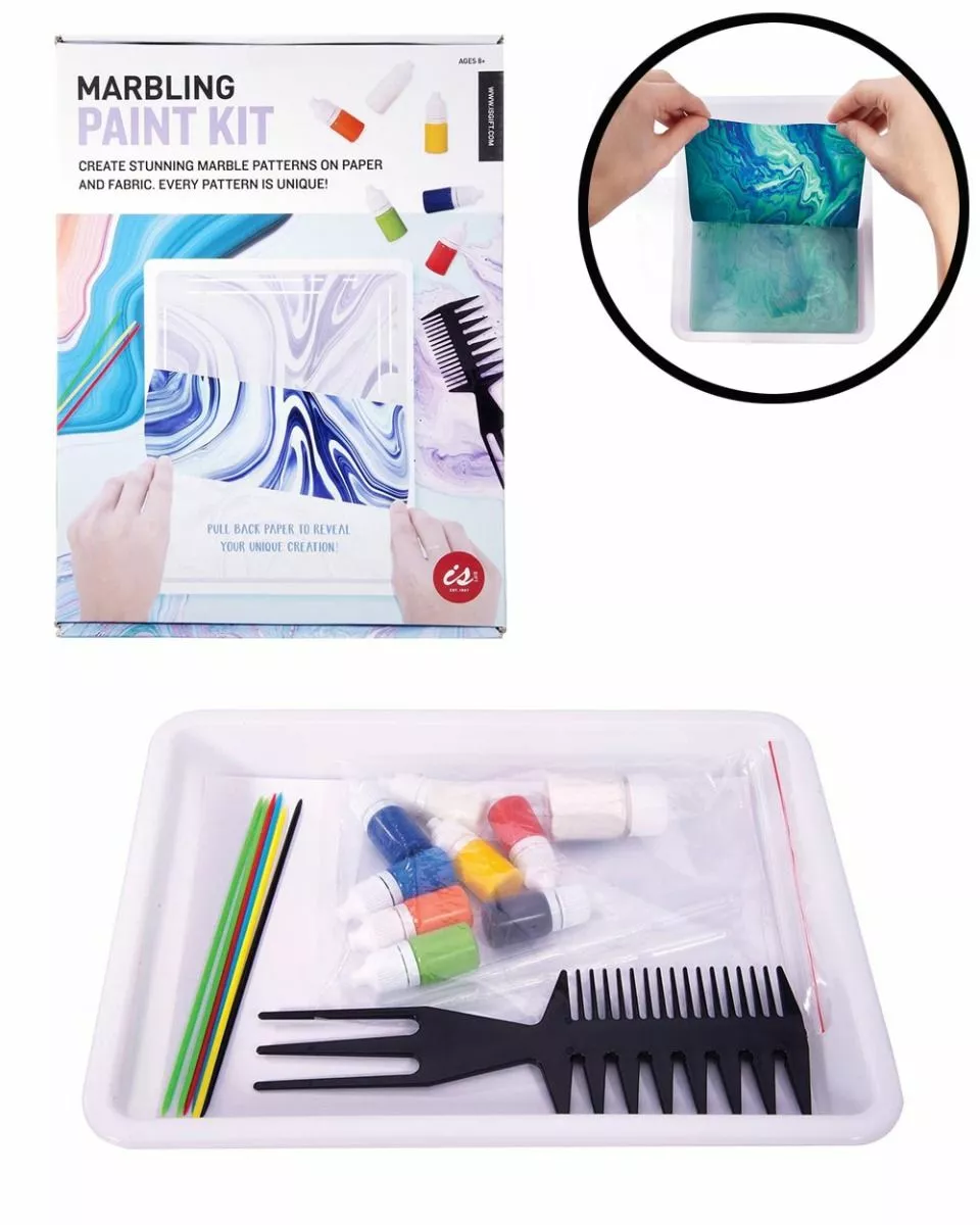 Marbling Paint Kit 3 Marbling Paint Kit