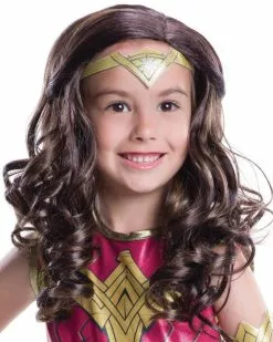 Dawn Of Justice Wonder Woman Girls Wig