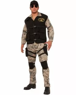 SEAL Team 4 Army Mens Costume