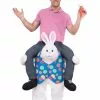 Ride An Easter Bunny Adult Costume