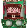 Christmas Glasses With Top Hat 1 Christmas Glasses With Top Hat -Men's Costumes Sales 81587