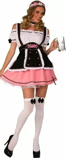 Fraulein Oktoberfest Womens Costume 3 Fraulein Oktoberfest Womens Costume