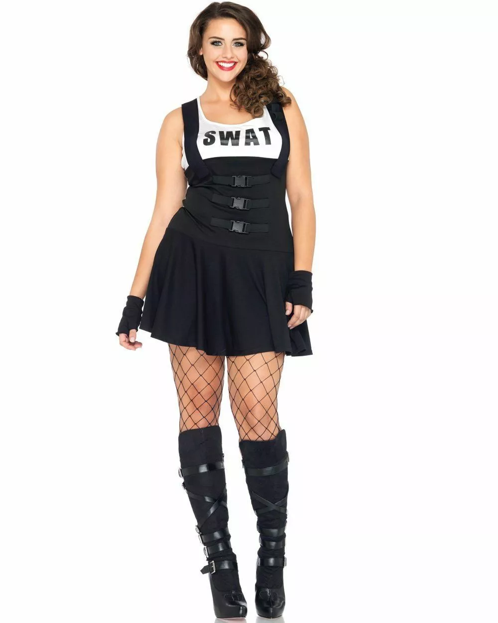 Sultry SWAT Office Womens Costume 3 Sultry SWAT Office Womens Costume