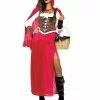 Woodland Riding Hood Womens Costume -Men's Costumes Sales 85376 womens woodland red riding hood costume