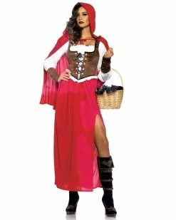 Woodland Riding Hood Womens Costume