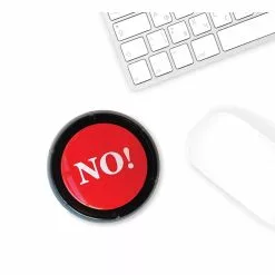 The No! Novelty Button -Men's Costumes Sales 88007 03