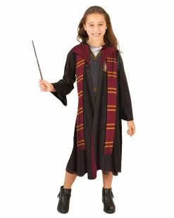 Hermione Hooded Robe Girls Costume