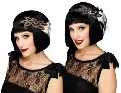 Deluxe Flapper 1920s Headband -Men's Costumes Sales 90517