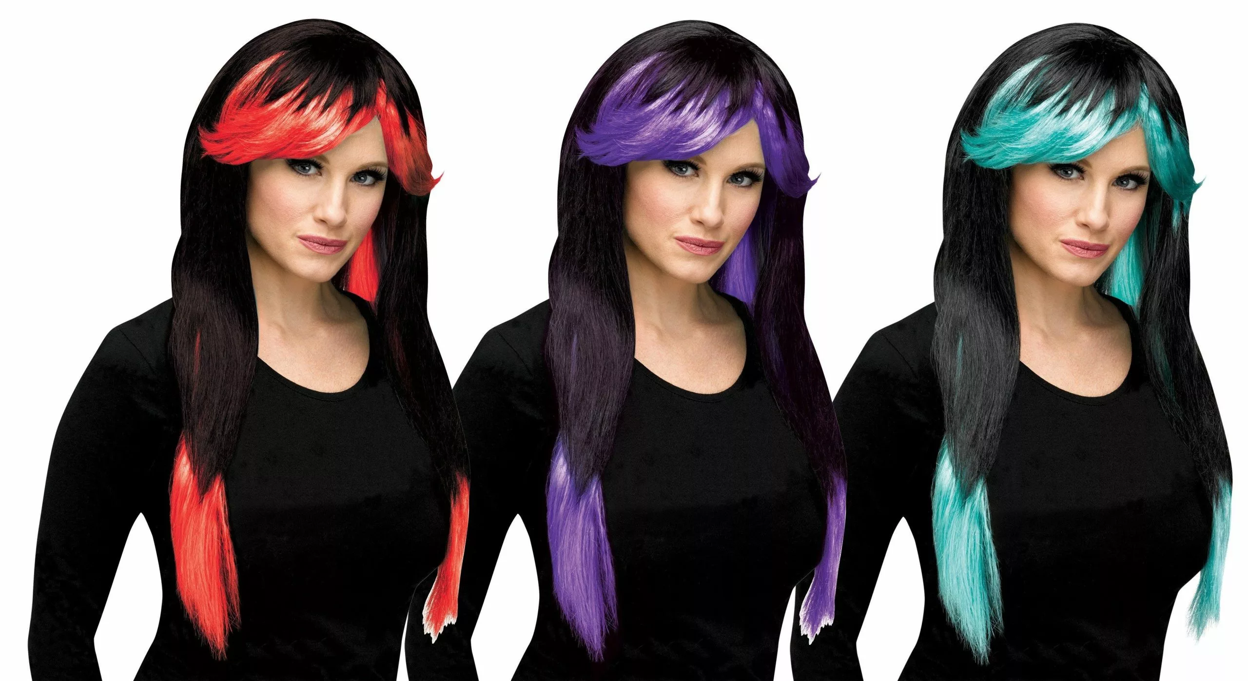 80's Street Rocker Costume Wig 6 80's Street Rocker Costume Wig - Image 4