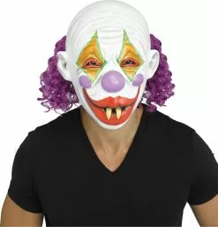Creepy Clown Halloween Costume Mask