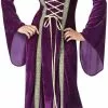 Renaissance Lady Medieval Purple Velvet Gown Womens Costume -Men's Costumes Sales Renaissance 1