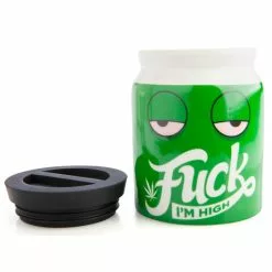 F*ck I'm High Stash It! Storage Jar -Men's Costumes Sales aa sjl fiha