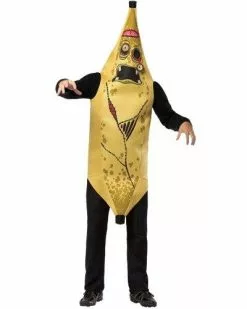 Zombie Banana Horror Fancy Dress Costume