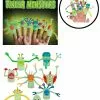 Archie McPhee – Glow In The Dark 5 Monster Finger Puppets -Men's Costumes Sales am 12694 3 88