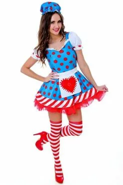 Sexy Rag Doll Raggedy Anne Womens Costume -Men's Costumes Sales ann raggedy rag doll adult ladies fancy dress costume 2