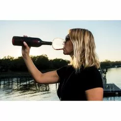 Guzzle Buddy Unbreakable Wine Bottle Glass -Men's Costumes Sales bgat174170 04