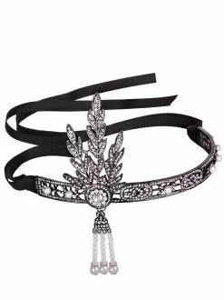 1920s Evening Long Dress Gatsby Womens Costume -Men's Costumes Sales black gatsby headband 02 2 1 3 5 2