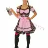 Black Pretty Floral Beer Oktoberfest Womens Costume 2 Black Pretty Floral Beer Oktoberfest Womens Costume -Men's Costumes Sales black pink floral oktoberfest costume 1