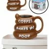BigMouth Coffee Makes Me Poop Mug 2 BigMouth Coffee Makes Me Poop Mug -Men's Costumes Sales bmmu po 2 88