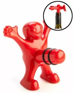 Happy Man Bottle Stopper