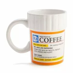 Prescription Coffee Ceramic Mug -Men's Costumes Sales bt pcm prescription coffee mug