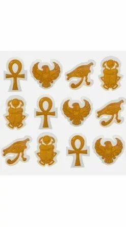 Black Hair O Glyphics Egyptian Wig