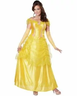 Classic Beauty Princess Belle Womens Costume