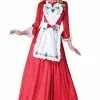 Elegant Mrs Claus Christmas Womens Costume