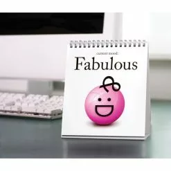 The Daily Mood Desktop Office Table Flipchart -Men's Costumes Sales dailym 07