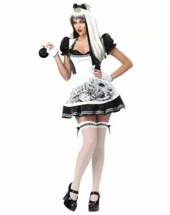 Dark Alice In Wonderland Womens Halloween Costume