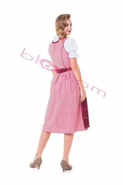 Burgundy Midi Beer Oktoberfest Womens Costume