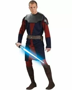 Star Wars Clone Wars Deluxe Anakin Mens Costume