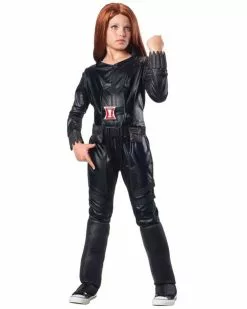 Deluxe Black Widow Girls Costume