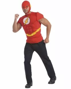 The Flash Muscle Shirt Mens Costume
