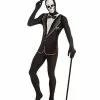 Tuxedo Skull Zentai Skin Suit Mens Costume -Men's Costumes Sales disappearing man skull tuxedo mens costume 1