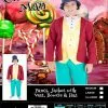Chocolate Man Willy Wonka Mens Costume