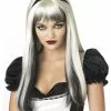Enchanted Tresses Dark Alice Halloween Costume Wig -Men's Costumes Sales enchanted tresses wig 1