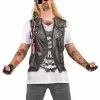 Faux Real Biker Tattoo Long Sleeve Top 2 Faux Real Biker Tattoo Long Sleeve Top -Men's Costumes Sales f113261l