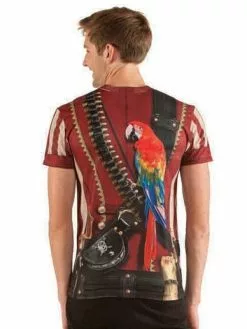 Faux Real Swashbuckler Pirate T-Shirt -Men's Costumes Sales f119405lb