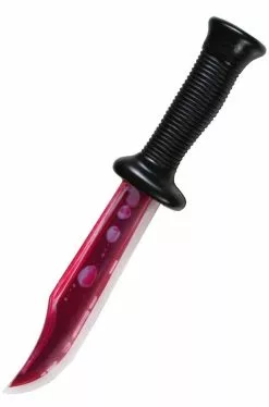 Ghost Face Halloween Bleeding Knife