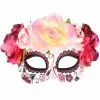 Frida Soft Pink Flowers Eye Mask -Men's Costumes Sales frida 469
