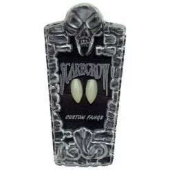 Glow In The Dark Deluxe Scarecrow Fangs Vampire Teeth -Men's Costumes Sales gl101