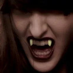 Glow In The Dark Deluxe Scarecrow Fangs Vampire Teeth -Men's Costumes Sales glssk 2