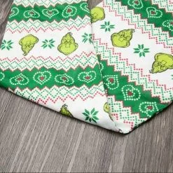 Classic Merry Christmas Family Pyjamas Set -Men's Costumes Sales grinch family pyjamas greenf