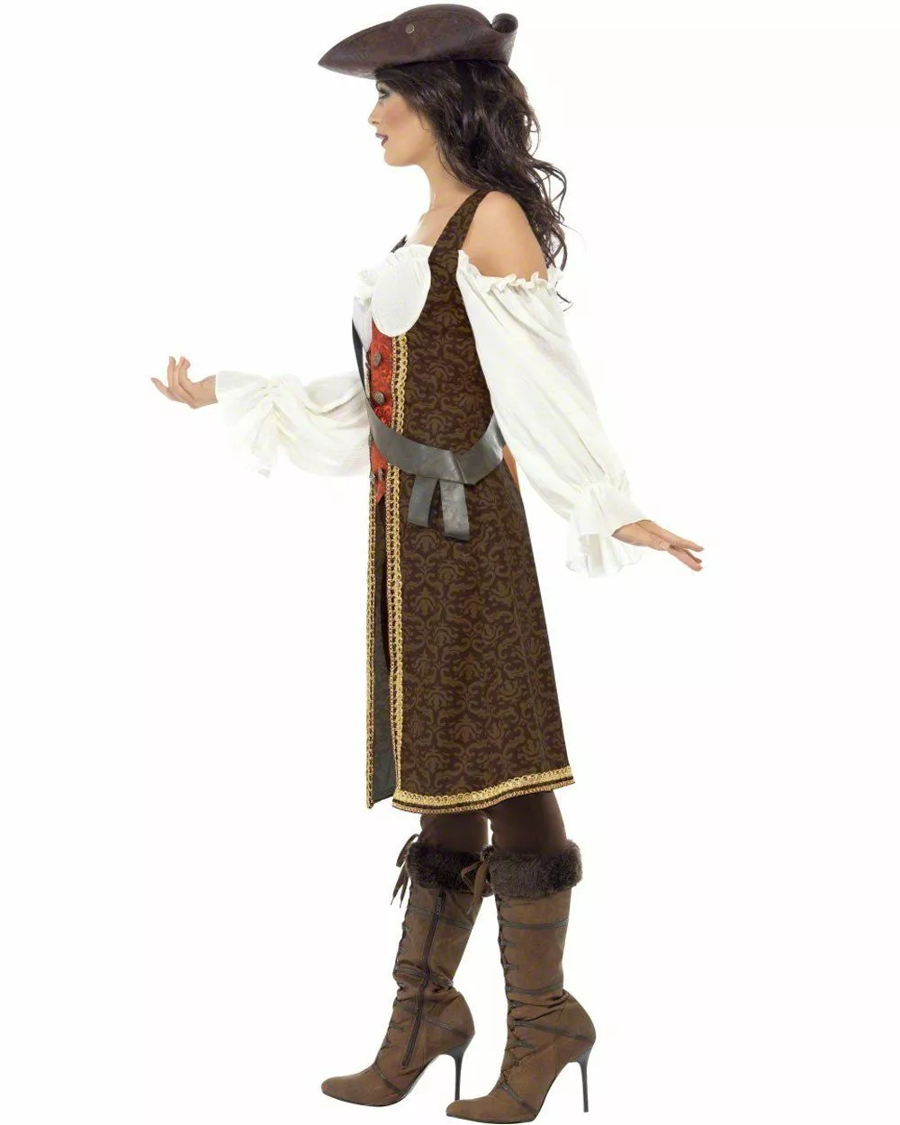 High Seas Pirate Wench Ladies Costume 4 High Seas Pirate Wench Ladies Costume - Image 2